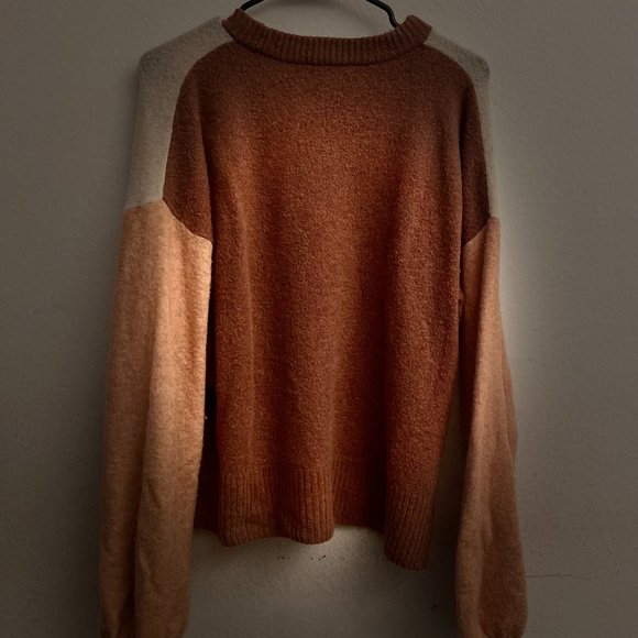 M Madewell Colorblock Payton Pullover Sweater in Coziest Yarn - Picture 3 of 3
